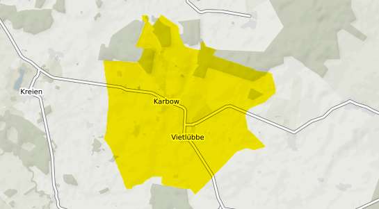 Immobilienpreisekarte Karbow Vietluebbe